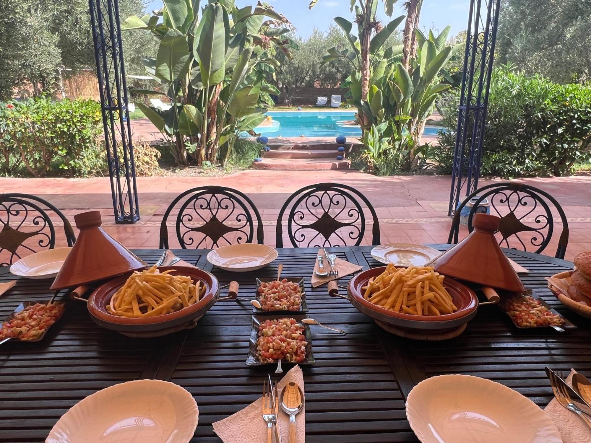 Le Domaine De Carole Marrakech Panzió Douar Akkara Kültér fotó